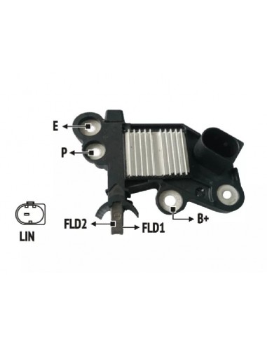Regulador De Voltaje Vw Golf / Virtus...