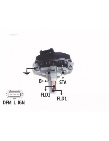 Regulador De Voltaje Iveco-m.benz 12...