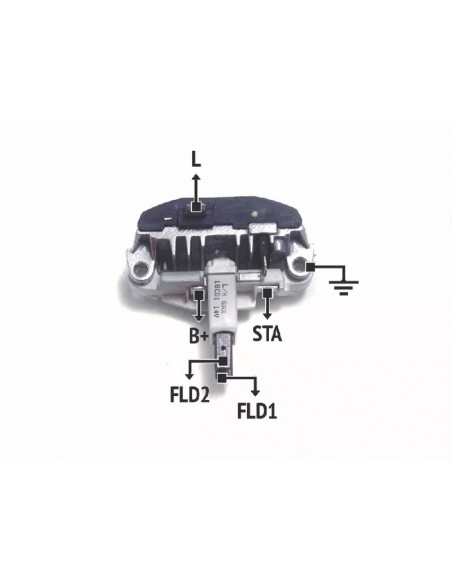 Regulador De Voltaje Volvo 12 Volt.