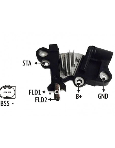 Regulador De Voltaje Bmw (f00346088-f00m346014-f00m346025-f00m346032)