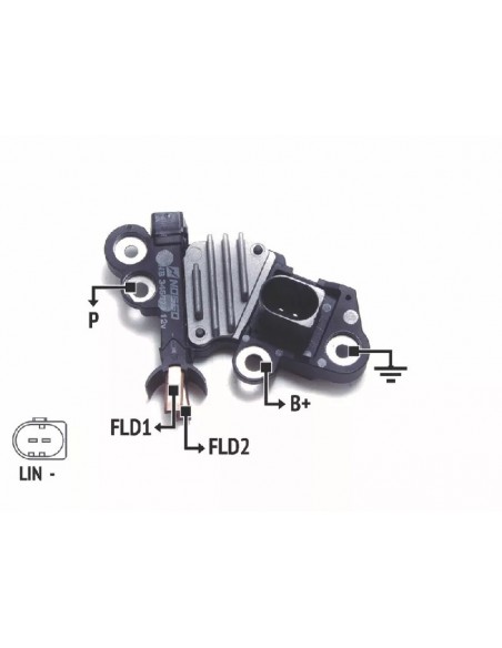 Regulador De Voltaje Ford Ranger 3.2 2013 / Transit 2011 - Volvo V70 / S80