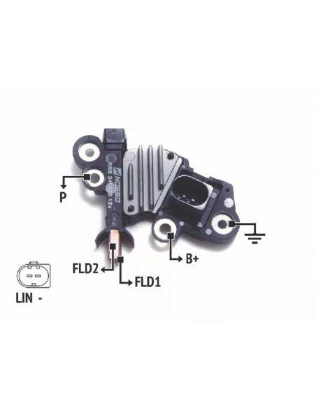 Regulador De Voltaje Vw Passat,cc-audi A6,q7 (f00m346139)