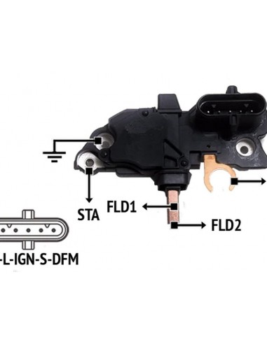 Regulador De Voltaje Volvo Fm - 24v -...