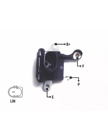Regulador De Voltaje Ford Ka / Focus - 12v Circuito Tipo B