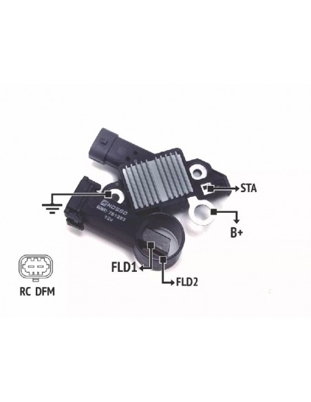 Regulador De Voltaje Chevrolet Cruze,onix,spin,cobalt 12v.