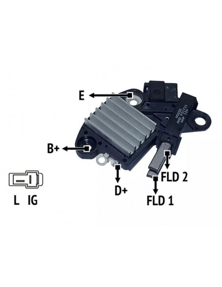 Regulador De Voltaje Chery Face / Tiggo / Cielo / Qq
