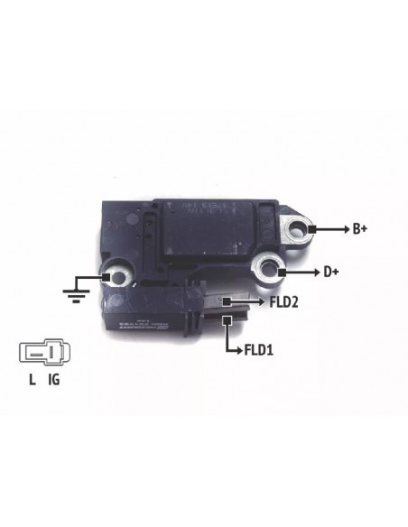 Regulador De Voltaje Chery Face / Qq (jfz1753)
