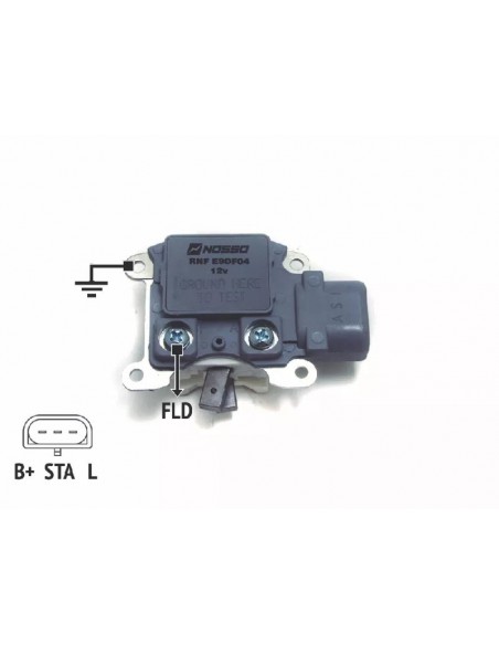 Regulador De Voltaje Ford Escort,explorer,f14000 C/aa 3 T.p/carbon