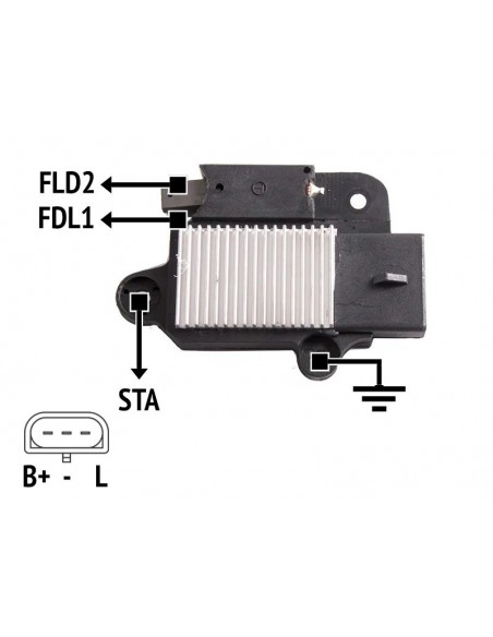 Regulador De Voltaje Ford Varios (f50u10359aa)