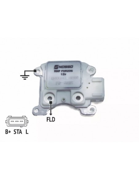 Regulador De Voltaje Mondeo (carcaza Blanca ) Tch 05058