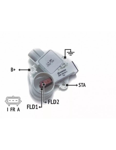Regulador De Voltaje Ford Transit (xs7u10c359ac)