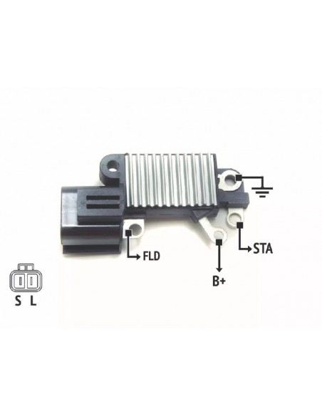 Regulador De Voltaje Nissan 12 Volt (tch 05028)