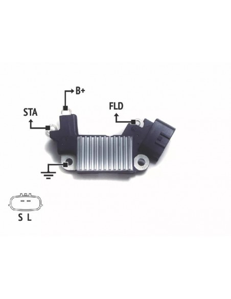Regulador De Voltaje Nissan Varios (l1100g3340)
