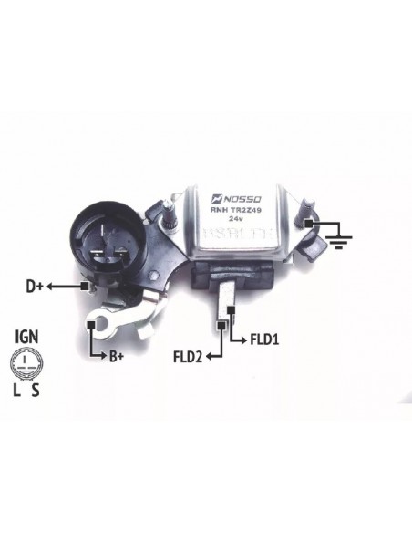 Regulador De Voltaje Isuzu / Mazda / Nissan Autoelevadores