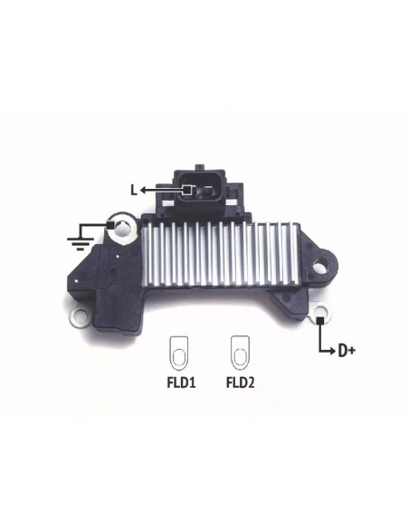 Regulador De Voltaje Vw Gol,saveiro Motor Ap827 1.9d
