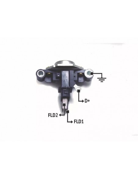 Regulador De Voltaje Para Alternador Iskra 12 Volt Deutz-volvo-new Holland