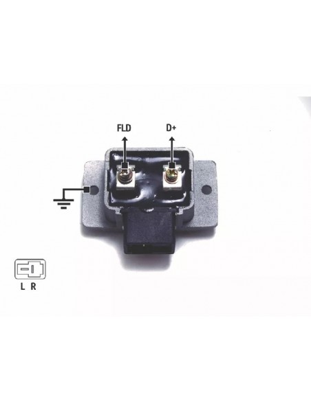 Regulador De Voltaje Kia Besta,topic (pong Sung) 12v.
