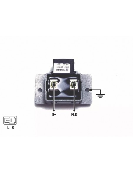 Regulador De Voltaje Kia Camiones Y P.up (pong Sung) 24v 2 Terminales