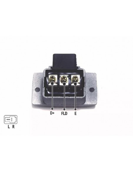 Regulador De Voltaje Kia Pride,besta,topic (poong Sung) 12v 3 Term.