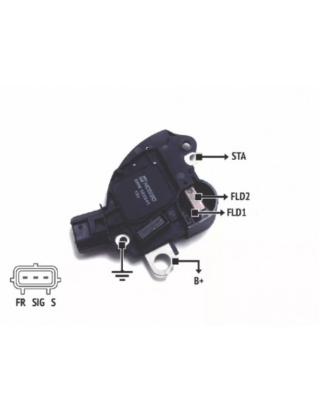 Regulador De Voltaje Ford Focus 1.4,1.6 (tch 05084)
