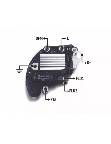 Regulador De Voltaje Peugeot 106,206,207,207 Sw,306,307,partner
