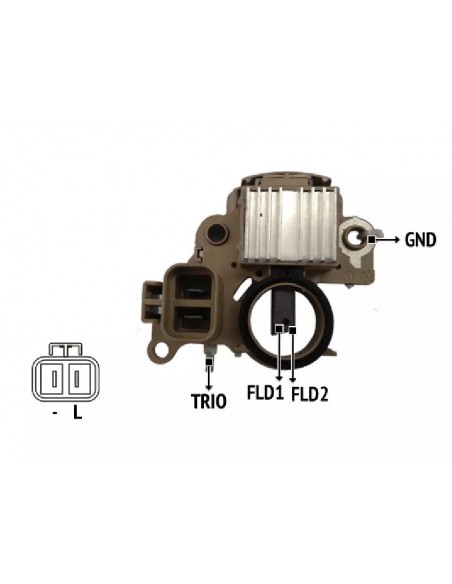 Regulador De Voltaje Alternador Tipo Mando