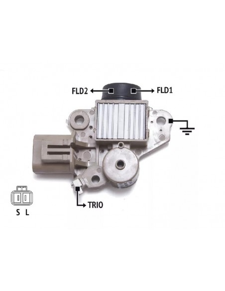 Regulador De Voltaje Kia Sephia,sprectra 1.8 (mando)