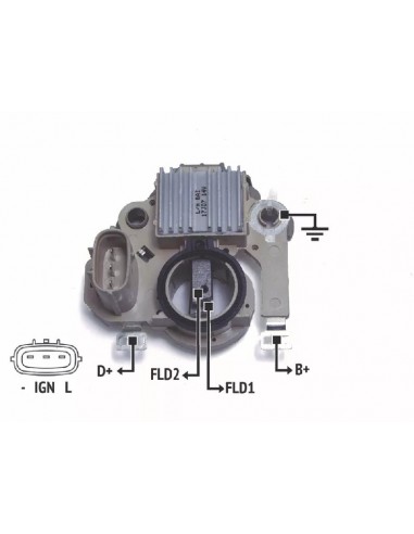 Regulador De Voltaje Honda Diam.24mm.... Regulador De Voltaje Honda Diam.24mm....