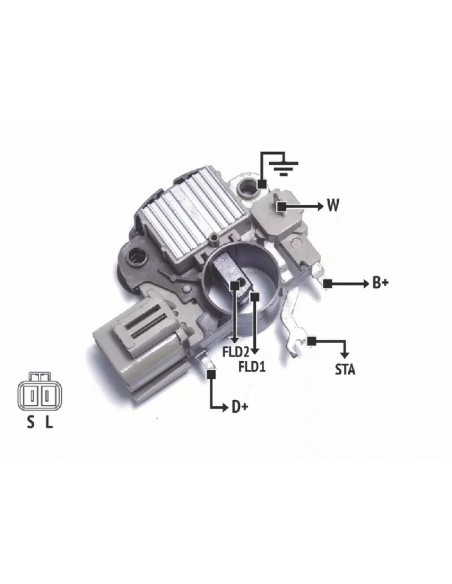 Regulador De Voltaje Ford Escort,mondeo P/aro 26mm