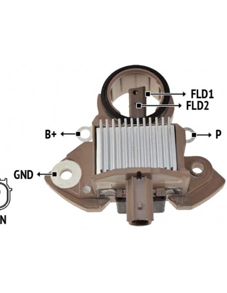Regulador De Voltaje Mitsubishi (31150-5a2-a01,7009z18p)