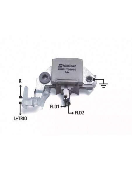 Regulador De Voltaje Mitsubishi Canter - 24v