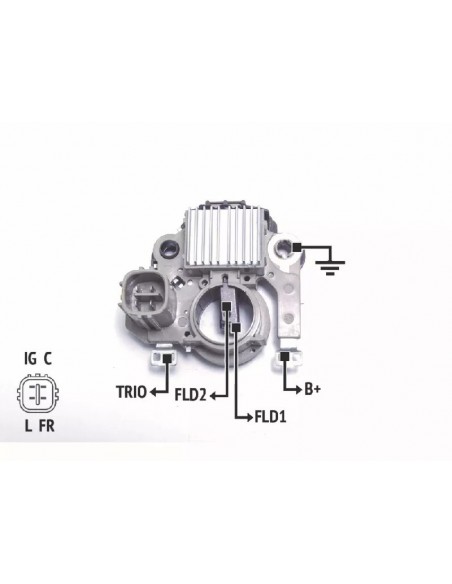 Regulador De Voltaje Honda Civic (aro 24mm.)
