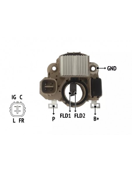 Regulador De Voltaje Honda Fit 1.5 2008 / Suzuki Vitara Jiii 2.0 2009
