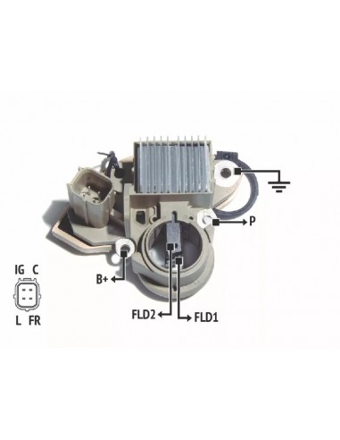 Regulador De Voltaje Honda City / Fit