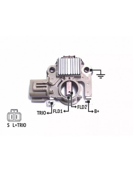 Regulador De Voltaje Kia Sephia,sportage 94/99 -mazda Mx-6,rx-7 (aro 24mm)12v