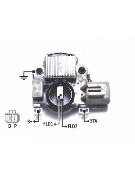 Regulador De Voltaje Mazda - Tipo P-d (a866x46572)