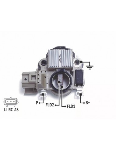 Regulador De Voltaje Ford Fiesta -...