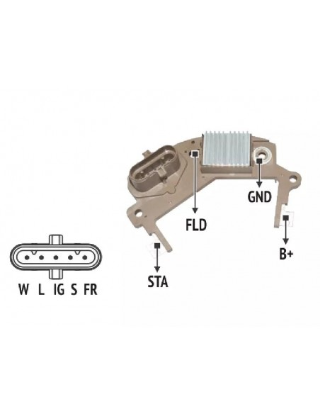 Regulador De Voltaje Scania K400 / K440 / K480 - 24v
