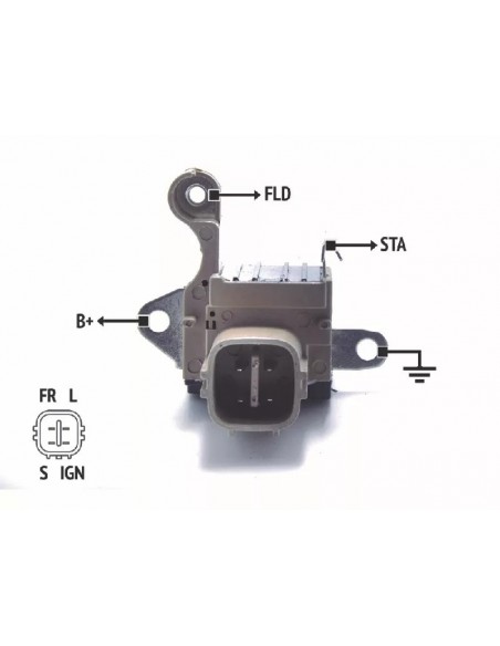 Regulador De Voltaje Toyota Hilux Desde 2005 (nippondenso)