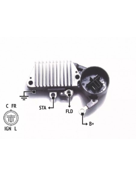Regulador De Voltaje Honda Civic,accord (tch 05024)