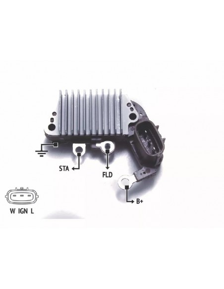 Regulador De Voltaje Caterpillar-john Deere-kubota 12v. (nippondenso)