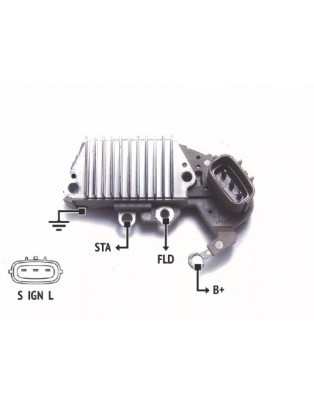 Regulador De Voltaje Toyota Lexus,4 Runner,t100 (tch 05119)