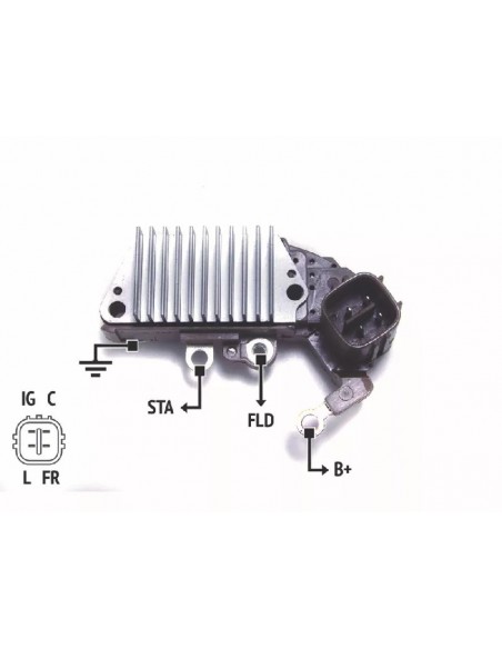 Regulador De Voltaje Honda Civic,acura-isuzu (nippondenso)