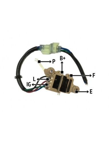 Regulador De Voltaje Hino (	23500-99109) Regulador De Voltaje Hino (	23500-99109)