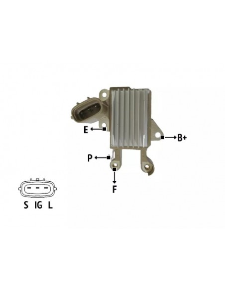 Regulador De Voltaje Toyota Varios - 24v