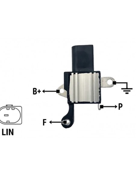 Regulador De Voltaje Bmw / Minicooper (ixf1 7730-ixf1773001s28)