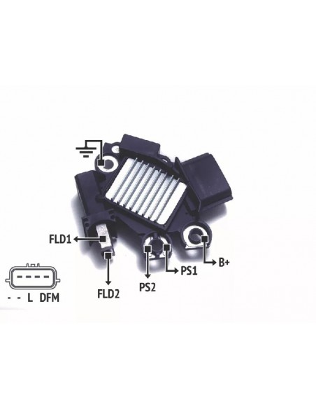 Regulador De Voltaje Kia- Hyundai (12 Volt)