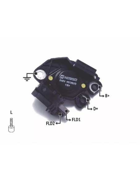 Regulador De Voltaje Gm Astra,corsa,vectra,s10 C/m Mwm (valeo 493820)