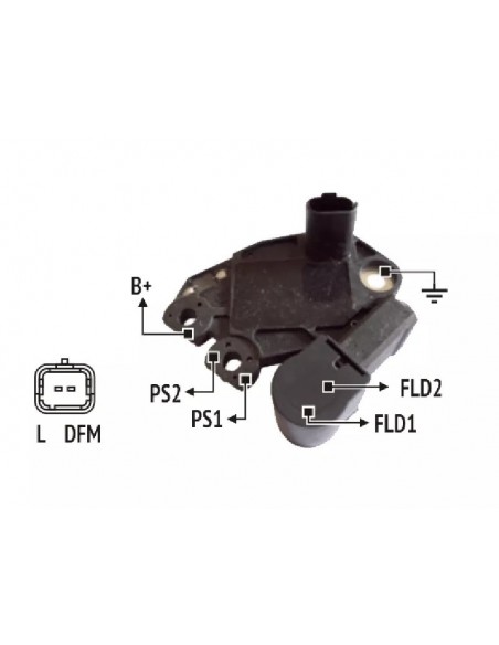 Regulador De Voltaje Renault Duster / Duster Oroch / Sandero 2.0 F4r