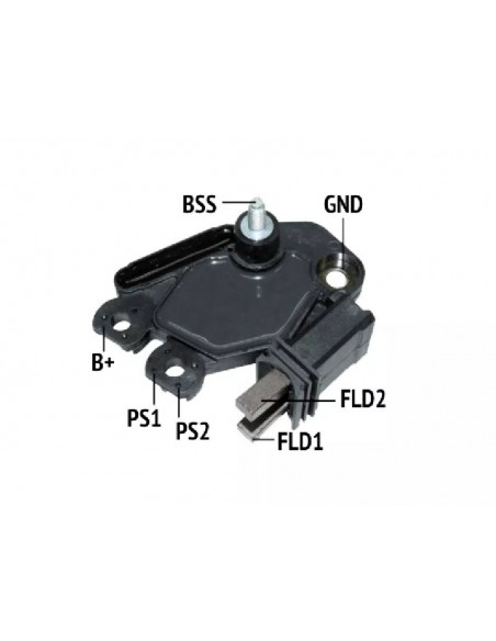 Regulador De Voltaje Alternador Tipo Valeo Rnv 543497